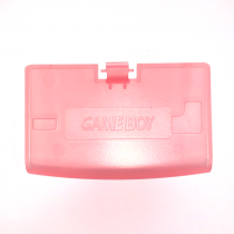 GBA Battery Cover CLEAR PINK