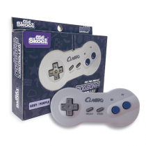 NES Dogbone Controller (grey/ purple)