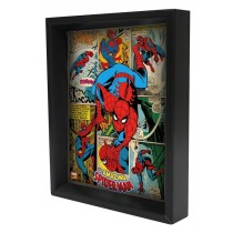 Marvel - Spider-Man - Panels (8"x10" Lenticular Shadow Box)