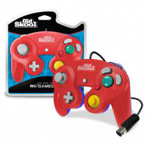 GameCube / Wii Compatible Controller - RED/BLUE