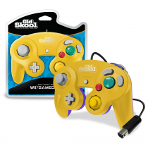 GameCube / Wii Compatible Controller - YELLOW/PURPLE