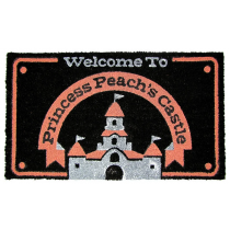 Super Mario - Peach's Castle (17"x29" Doormat)