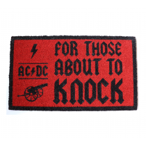 AC/DC - For Those About to Knock (17"x29" Doormat)