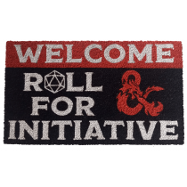 D&D - Welcome Roll for Initiative (17"x29" Doormat)