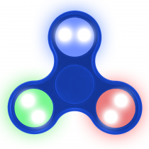 LED Fidget Spinner (BLUE)