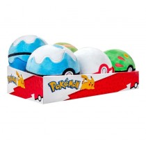 6 Pack Poke Ball Plush