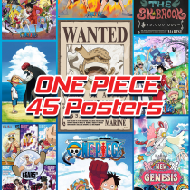 24" x 36" Poster Box - One Piece Theme (45 Posters BAGGED & BOARDED) (Pre-Order)