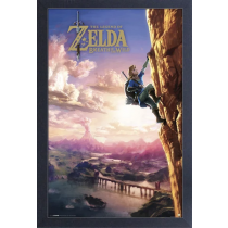 Zelda - BotW - Climbing (11"x17" Gel-Coat) (Order in multiples of 6, mix and match styles)