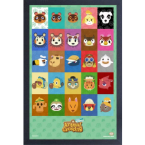 Animal Crossing - New Horizons - Character Icons (11"x17" Gel-Coat) (Order in multiples of 6, mix and match styles)
