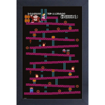 Donkey Kong - Level 1 (11"x17" Gel-Coat) (Pre-Order) (Order in multiples of 6, mix and match styles)