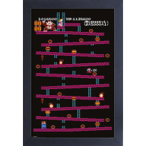 Donkey Kong - Level 1 (11"x17" Gel-Coat) (Order in multiples of 6, mix and match styles)