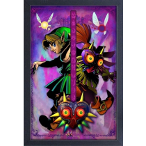 Zelda - Majora's Mask - Majora Spilt (11"x17" Gel-Coat) (Order in multiples of 6, mix and match styles)