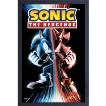 Sonic the Hedgehog - Sonic/Shadow (11"x17" Gel-Coat) (Order in multiples of 6, mix and match styles)