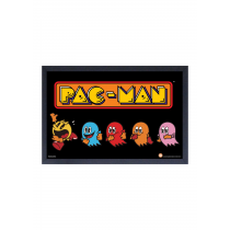 Pac-Man - Chased (11"x17" Gel-Coat) (Order in multiples of 6, mix and match styles)