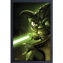 Star Wars - Yoda (11"x17" Gel-Coat) (Order in multiples of 6, mix and match styles)