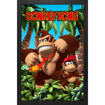 Donkey Kong & Diddy Kong (11"x17" Gel-Coat) (Pre-Order) (Order in multiples of 6, mix and match styles)