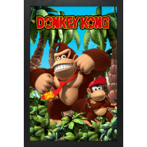 Donkey Kong & Diddy Kong (11"x17" Gel-Coat) (Order in multiples of 6, mix and match styles)