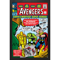 Marvel - Earth's Mightiest Comic Cover (11"x17" Gel-Coat) (Order in multiples of 6, mix and match styles)