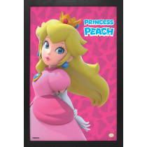 Super Mario - Princess Peach (11"x17" Gel-Coat) (Order in multiples of 6, mix and match styles)