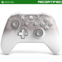 Xbox One Phantom White Wireless Controller (Recertified)