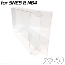 Game Box Protective Sleeve For N64 & SNES (20x)