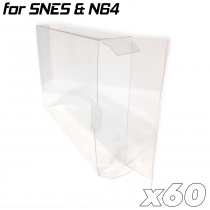 Game Box Protective Sleeve For N64 & SNES (60x)