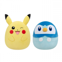 Pokemon 10" Squishmallow [2-Pack] (Pikachu & Piplup) 