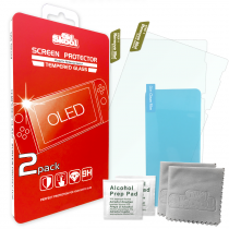 Tempered Glass Screen Protector 2 Pack for Switch OLED
