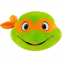 Teenage Mutant Ninja Turtles - Michelangelo Head Club Mocchi-Mocchi 15 Inch Plush